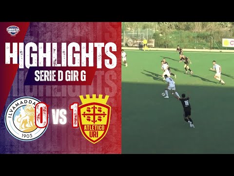 Calcio Serie D Gir. G - Ilvamaddalena 1903-US Atletico Uri 0-1 (Highlights)