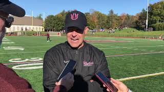 Football Postgame Interviews vs St. Lawrence (Oct. 19, 2019)