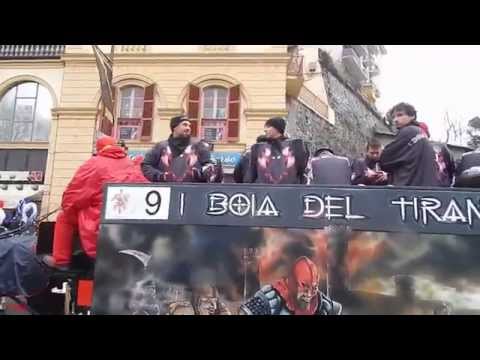 Schieramento carri da getto - 2 di 8 - Carnevale Ivrea 2014