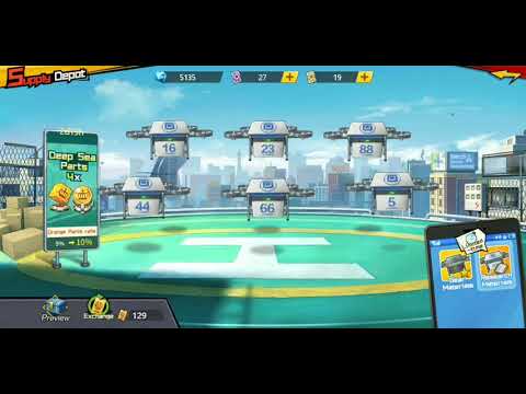 126 pulls on dsk parts rate-up