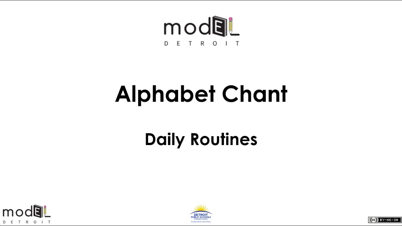 Alphabet Sound Chant