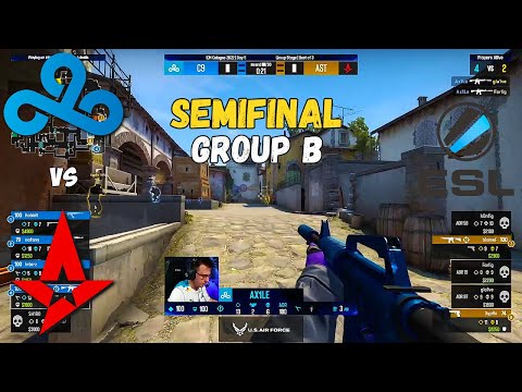CLOUD9 vs ASTRALIS. SEMIFINAL GROUP B! IEM Cologne 2022. GAMBIT CSGO