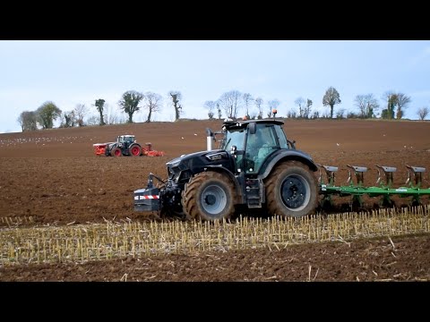 ⚫ FULL BLACK au semis de blé 🌾 FENDT 724 & DEUTZ 7250 warrior 🤩 [ ETA JAMES ]