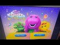 Barney S Musical Scrapbook Menu