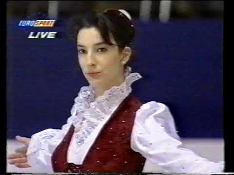 Mojca Kopač SLO - 1995 European Figure Skating Championships Free Skate
