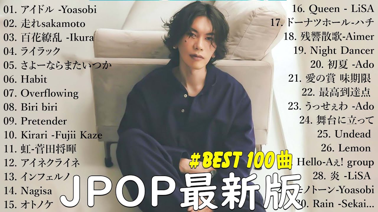 『2025最新版』 新曲 2025 JPOPメドレー 最新曲 2025 🎶 2025ヒット曲メドレー🍊🍁最近流行りの曲40選 🌼🌱YOASOBI, 米津玄師, 優里 Ado, スピッツ