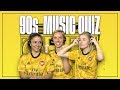 NAME THE TUNE | 90s music quiz with van de Donk, Williamson & Nobbs | Arsenal Women
