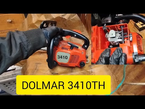 Dolmar 3410TH Walbro carburetor, chainsaw review