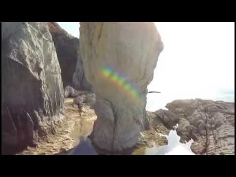 絶景　仏ヶ浦空撮映像（Hotoke ga Ura Spectacular rocks rise from the sea)