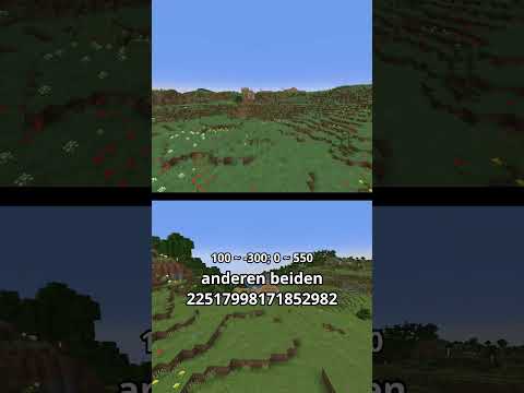 Insane Minecraft seed: 3 villages at spawn!