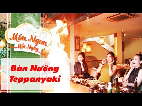 Lam tại ban nướng Teppanyaki e thưởng thức