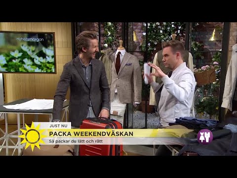 Så packar du för weekendresan: "Vi ska göra det till en sport att ta med så lite som möjligt"