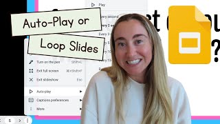 How to Auto-Play or Loop Google Slides Presentation | Google Slides Tips | Teacher Tech Tip