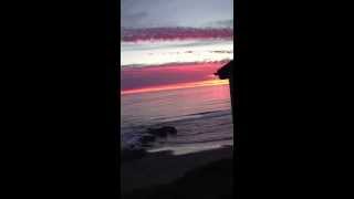 preview picture of video 'A Lincoln City sunset at the Oregon Beach'