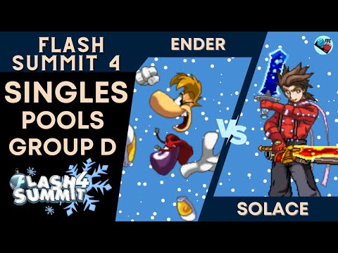 SC Ender (Rayman) vs AFM Solace (Lloyd) - SSF2 Pool D - Flash Summit 4
