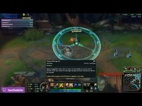 [D1] Kleptomancy Gangplank vs Nasus | Preseason 8 Top Lane League ofLegends