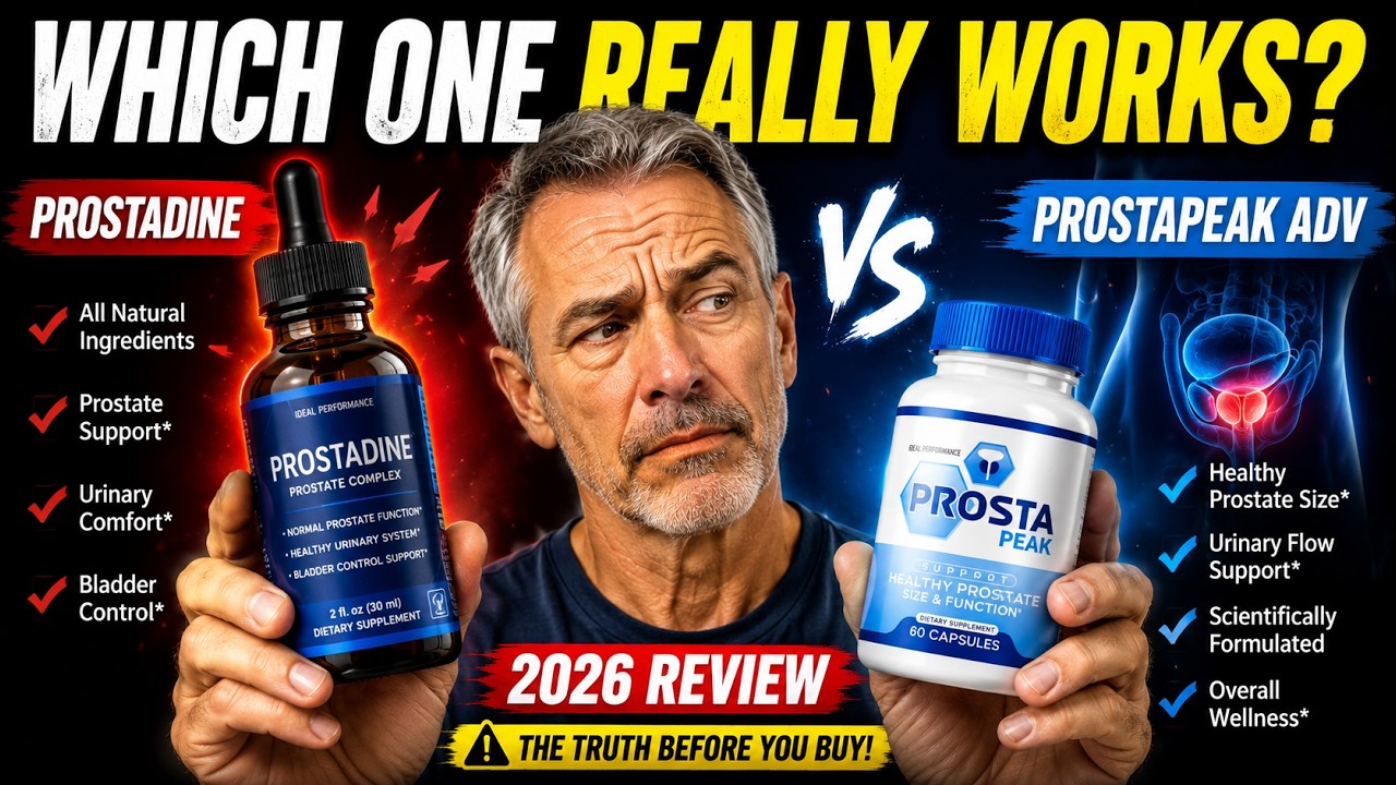 😮PROSTADINE VS PROSTAPEAK  (2026): WHICH ONE ACTUALLY WORKS? | CLINICAL INGREDIENT ANALYSIS