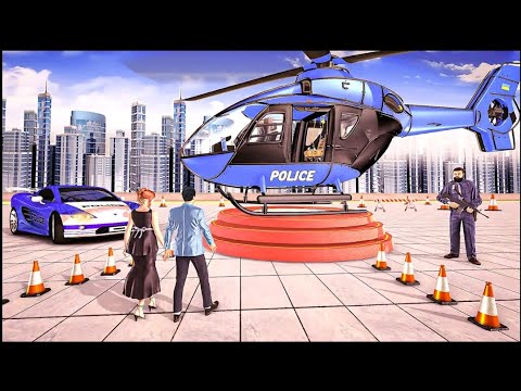 police car transport in cargo plane | us police transport game | never stop jk