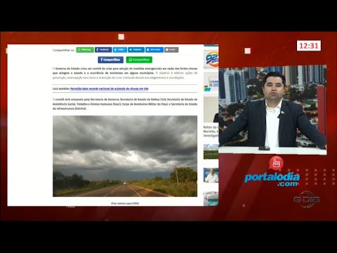 Notícias do Portal O Dia no programa Rota do Dia 27 01 2023