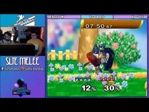 SJ RTW: Son2 (Falco, Sheik, DK) Vs. Nagy (Marth) - Grand Finals