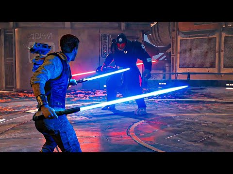 Star Wars Jedi: Survivor — Scene of Cal Kestis Killing the Ninth Sister (Masana Tide)