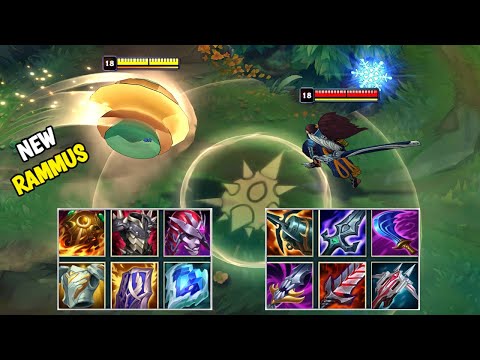 YASUO vs NEW RAMMUS (1600 ARMOR) FULL BUILD FIGHTS & Best Pentakills!