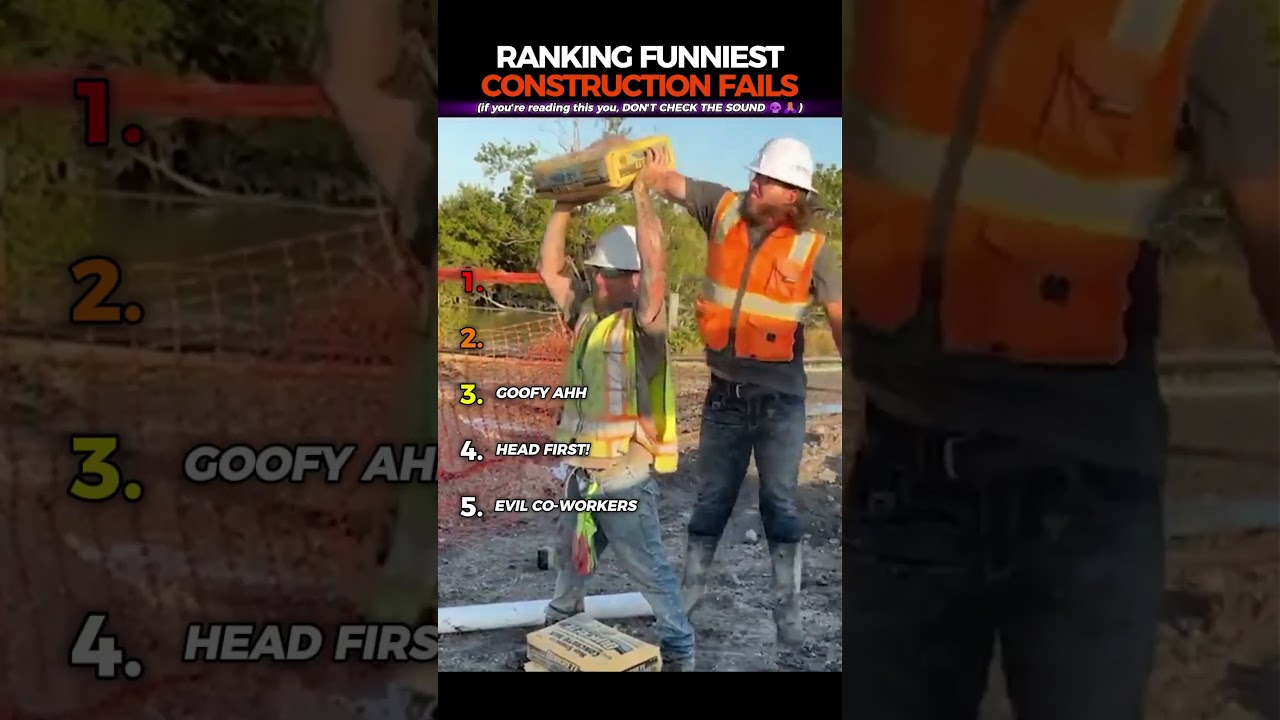 Ranking Funniest Construction Fails!