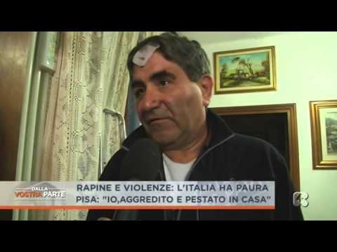 #Pisa, la storia di Giuseppe aggredito, picchiato e derubato in casa dai ladri.