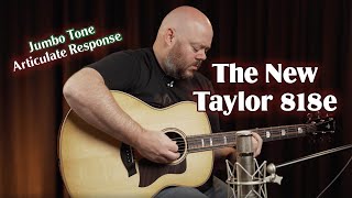 Video thumbnail for The New Taylor 818e Review and Demo | A V-Class Jumbo with Articulate Response by Alamo Music Center