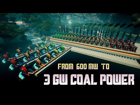 How to build a Scalable Coal Power Plant in SATISFACTORY