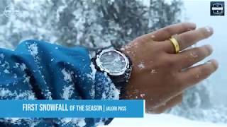 preview picture of video '1st Snowfall of the season 2018| Jalori pass |green alpine jibhi |'