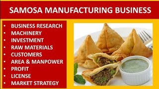 Samosa Manufacturing Business | Samosa Business | Manufacturing Business Idea | How to ??