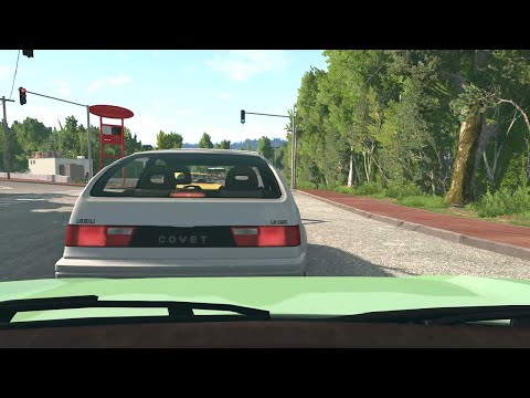 Dash Cam Car Crashes 34 - BeamNG Drive