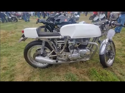 RICKMAN TRIUMPH METISSE T120 & RICKMAN Z1 900 KAWASAKI AT BRIT JAM 2022