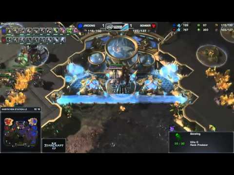 SC2 Jaedong vs Bomber Game 2 ZvT Starcraft 2 gameplay
