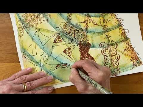 Zentangle Project Pack No. 19 - The 12 Days of Zentangle 2022 - Day 05