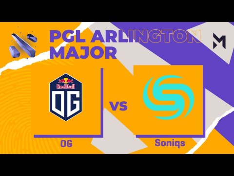 OG vs Soniqs | Game 1 | Group Stage - PGL Major Arlington 2022