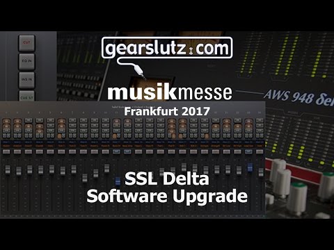 SSL Matrix Delta Software Upgrade - Gearslutz @ Musikmesse 2017