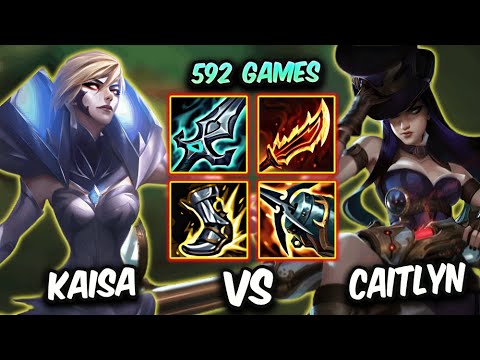 Kaisa vs Caitlyn ADC ( 51% Winrate ) Korea Master 16/5/5 | Patch 25.24