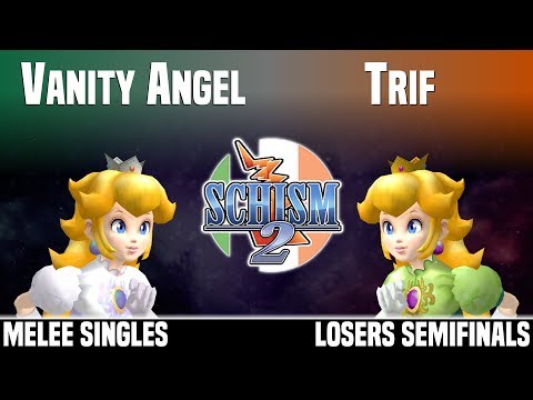 Schism 2 - Heir | Vanity Angel (Peach) vs vL | Trif (Peach) - MELEE SINGLES - LOSERS SEMIFINALS