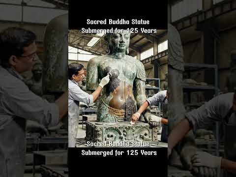 Sacred Buddha Statue Submerged for 125 Years (Part 4) #shorts #buddha