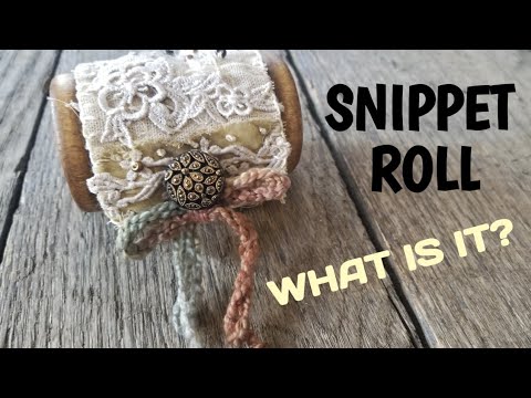 Fabric Collage Snippet Roll: What, Why & How!