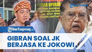 Gibran Puji Jusuf Kalla sebagai Idola seusai JK Ungkit Peran di Karier Politik Jokowi