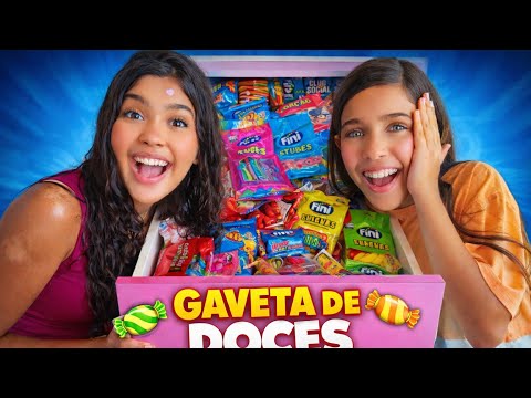 WE MADE A SECRET CANDY DRAWER!! 😱