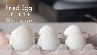 How To Cook Fried Eggs in the Microwave