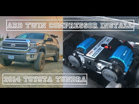 ARB Twin Compressor Install 2014 Toyota Tundra