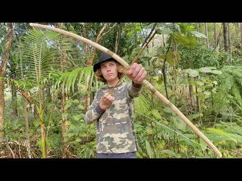 Survival BOW & ARROW Build (How to Make) Pt.1