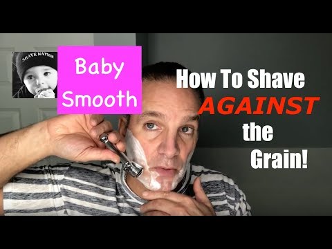 How To Shave Against The Grain-Irritation Free and Baby Smooth!@geofatboy