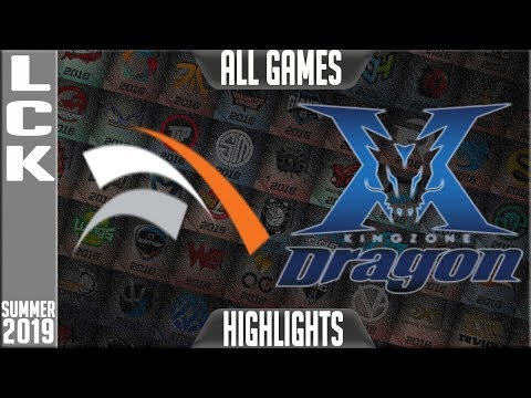HLE vs KZ Highlights ALL GAMES | LCK Summer 2019 Week 4 Day 3 | Hanwha Life Esports vs King-Zone