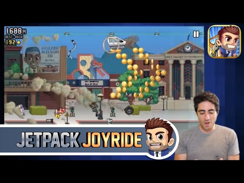 Jetpack Joyride Gameplay - Touchables - YouTube